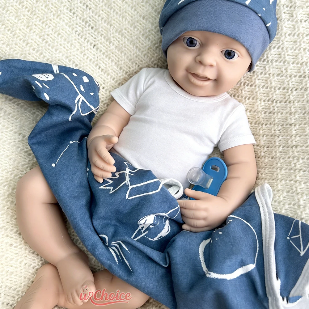 Realistic Details 45cm Blank Lifelike Silicone Reborn Baby Boy Soft Touch Waterproof Weighted Doll for Artist & Film Productions
Realistic Details 45cm Blank Lifelike Silicone Reborn Baby Boy Soft Touch Waterproof Weighted Doll for Artist & Film Productions