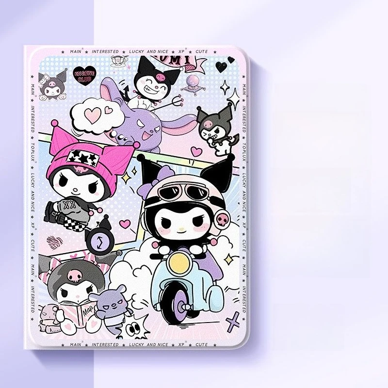 Sanrio Kuromi for IPad Case Ipad 11th A16 11in Pro 21 9th 10.2in Tablet Case Air4 10th Air5 6 Mini 6 7 8.3in Protective Cover
Sanrio Kuromi for IPad Case Ipad 11th A16 11in Pro 21 9th 10.2in Tablet Case Air4 10th Air5 6 Mini 6 7 8.3in Protective Cover