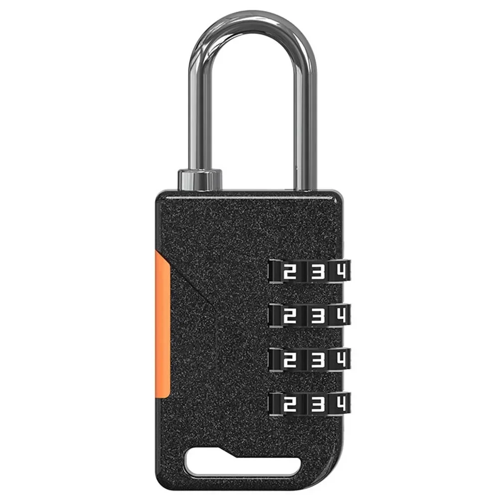 Secure Travel Accessory 4-Digit Password Lock 10,000 Unique Combinations Easy Password Reset Feature Large Readable Numbers