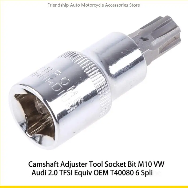 SZCH T40080 Polydrive Camshaft Adjuster M10 Socket Bit 2.0L OEM Car-specific Practical Tools for Reparing Auto Parts High
SZCH T40080 Polydrive Camshaft Adjuster M10 Socket Bit 2.0L OEM Car-specific Practical Tools for Reparing Auto Parts High