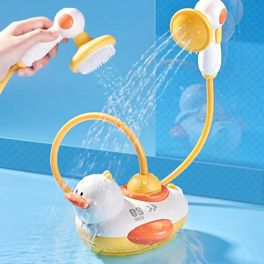 1 шт., насадка для душа с большой белой уткой, 3 маленьких желтых утки, распылительная вода для детской ванной комнаты, успокаивающая водная игрушка, подарочный набор
1 шт., насадка для душа с большой белой уткой, 3 маленьких желтых утки, распылительная вода для детской ванной комнаты, успокаивающая водная игрушка, подарочный набор