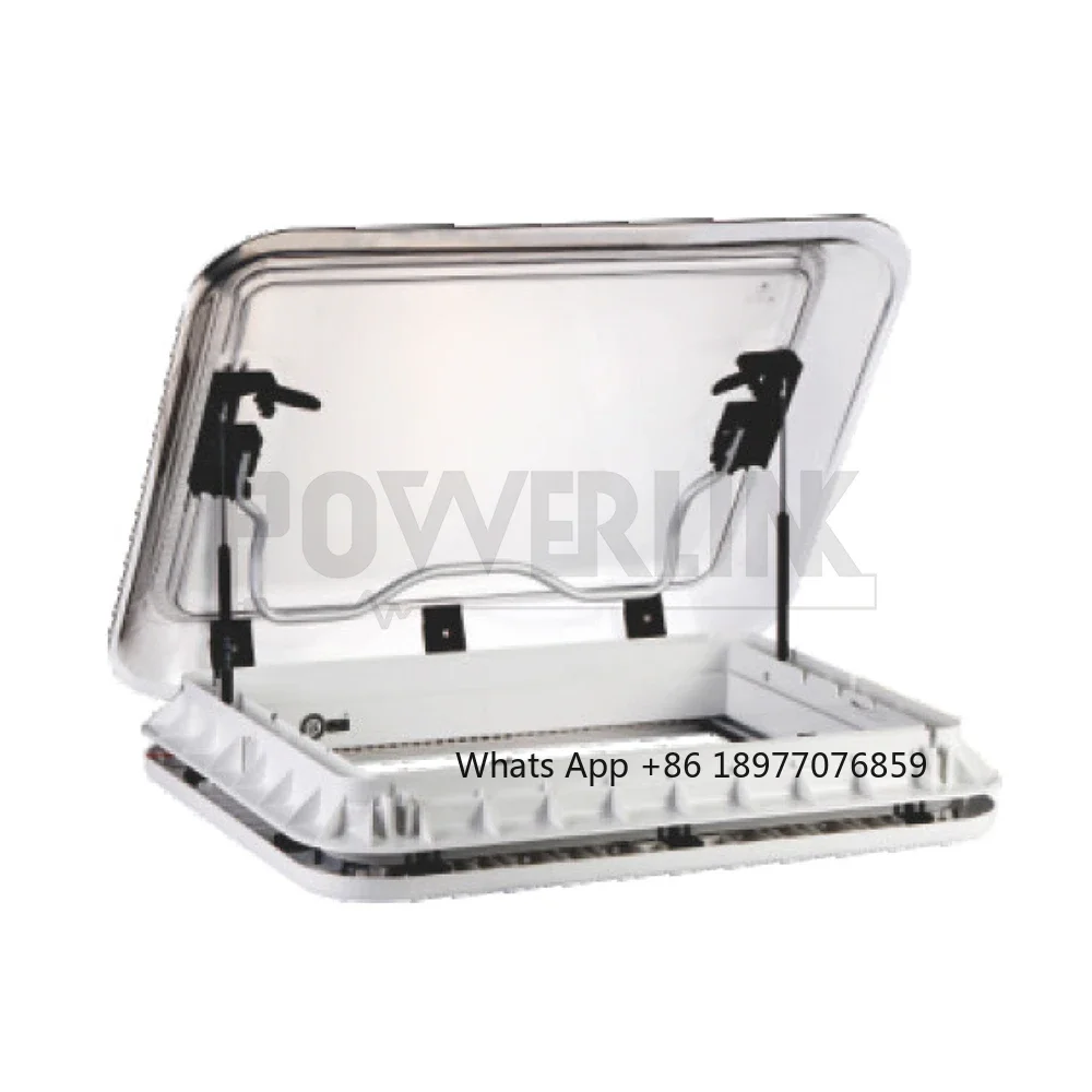 H90201 Heavy Duty Skylight Caravan Camping Car Trailer Rv Skylight Ventilation With LED Light 700x500mm Size
H90201 Heavy Duty Skylight Caravan Camping Car Trailer Rv Skylight Ventilation With LED Light 700x500mm Size