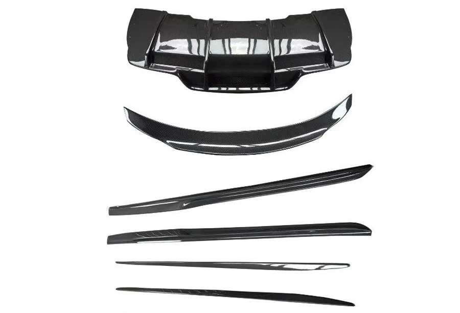 C Class W205 Style Body Kit with Front Lip Side Skirt Rear Diffuser Rear Wing C400 C250 C300 Car Kits
C Class W205 Style Body Kit with Front Lip Side Skirt Rear Diffuser Rear Wing C400 C250 C300 Car Kits