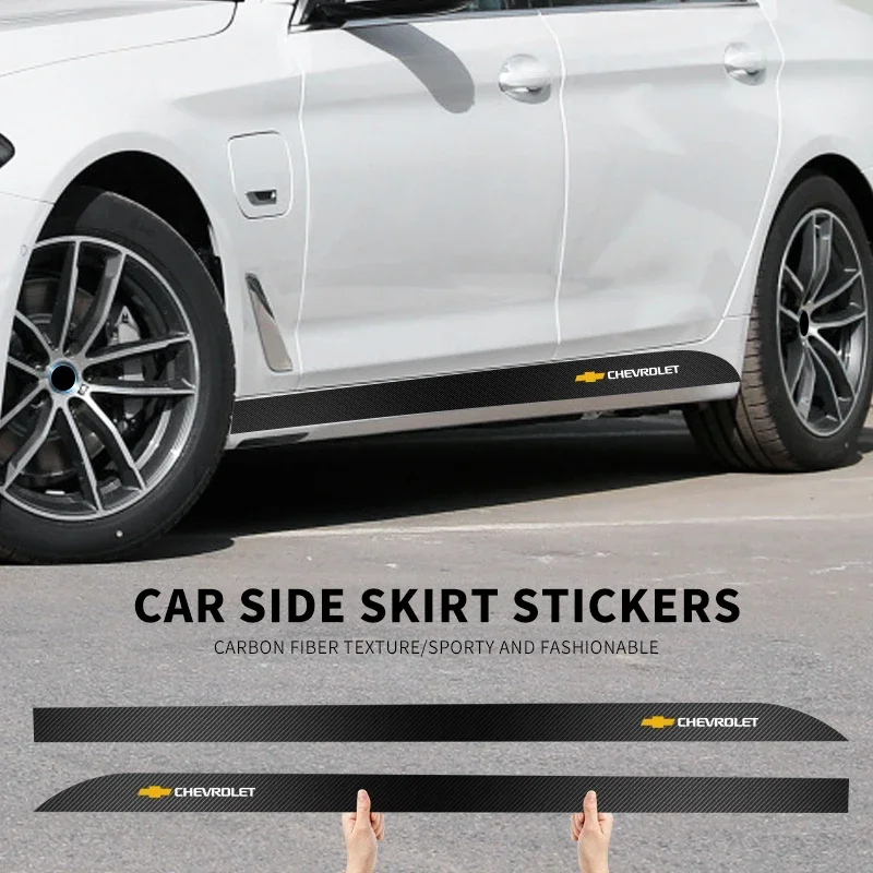 2pcs Car Door Side Skirt Sill Stripe Carbon Decals Accessories For Chevrolet Spark Captiva Cruze Tracker Orlando Trax Epica
2pcs Car Door Side Skirt Sill Stripe Carbon Decals Accessories For Chevrolet Spark Captiva Cruze Tracker Orlando Trax Epica