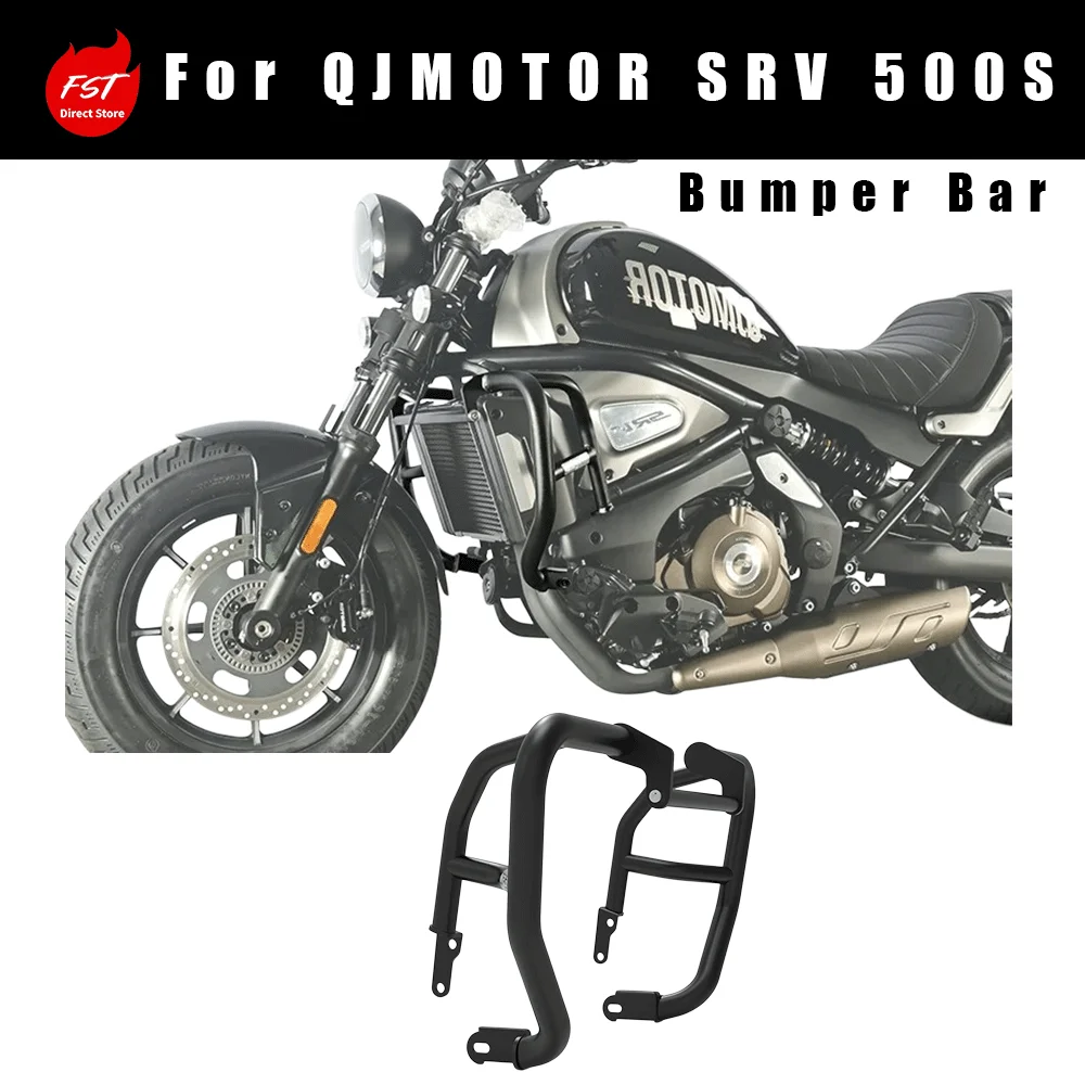 Aftermarket Racing Crash Bar & Frame Sliders Body Protection Parts for QJMOTOR SRV 500S Motorcycle
Aftermarket Racing Crash Bar & Frame Sliders Body Protection Parts for QJMOTOR SRV 500S Motorcycle