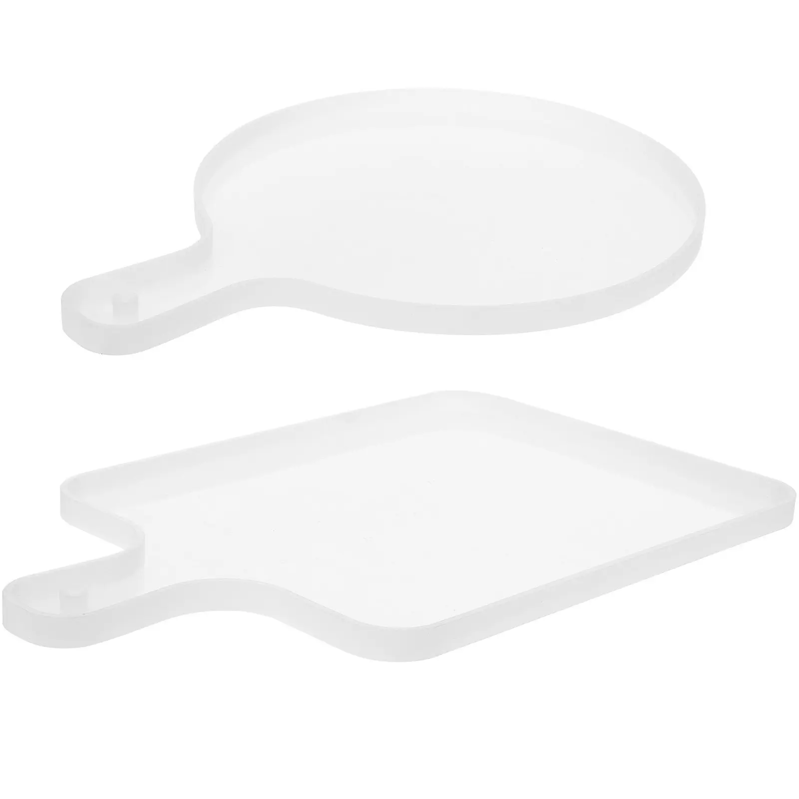 2Pcs Silicone Tray Mold High Quality Tea Cup Tray DIY Creative Shape Mold for Epoxy Crystal Resin Coaster Decor
2Pcs Silicone Tray Mold High Quality Tea Cup Tray DIY Creative Shape Mold for Epoxy Crystal Resin Coaster Decor