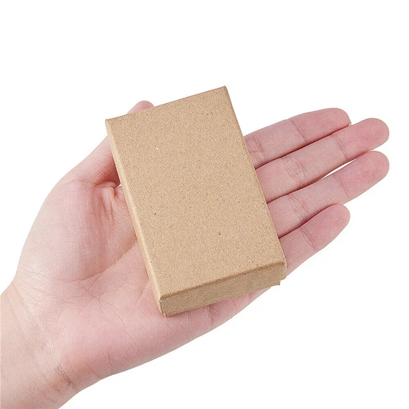 96PCS Kraft Paper Gift Box Small Kraft Paper Jewelry Box Handmade Cardboard Packing Gift Box Wedding Decorations-B61B
96PCS Kraft Paper Gift Box Small Kraft Paper Jewelry Box Handmade Cardboard Packing Gift Box Wedding Decorations-B61B
