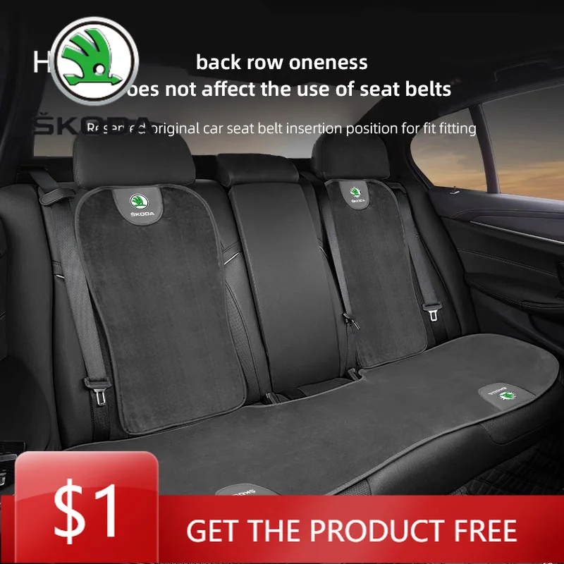 Car Sticker Car Plush Seat Cover Front Rear Cushion Protector Pad For Skoda Rapid Superb Octavia Kodiaq Karoq Fabia Kamiq Enyaq
Car Sticker Car Plush Seat Cover Front Rear Cushion Protector Pad For Skoda Rapid Superb Octavia Kodiaq Karoq Fabia Kamiq Enyaq