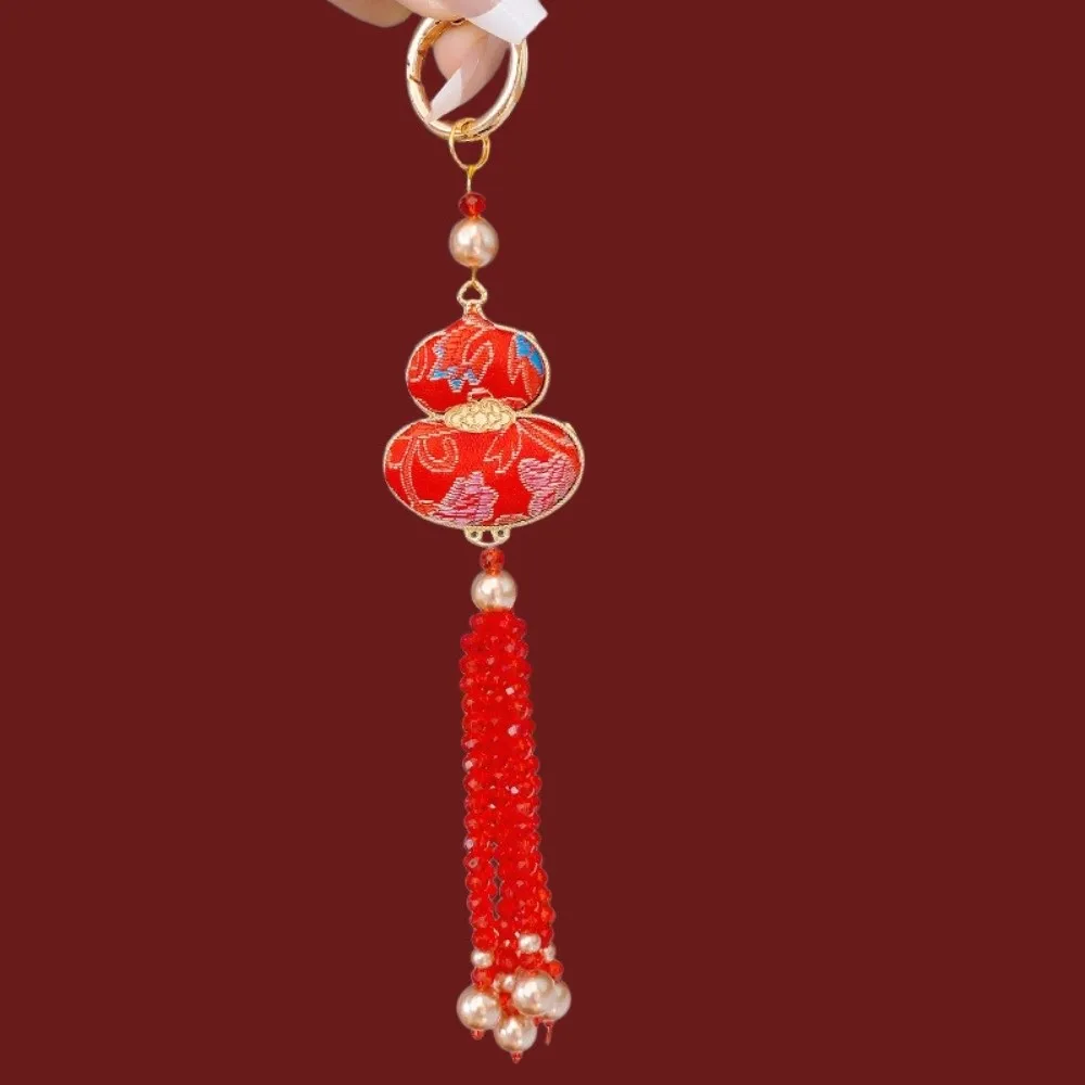 National Style Gourd Phone Strap Pendant Keychain Beaded Tassel Mobile Phone Lanyard Short Detachable Mobile Phone Charm
National Style Gourd Phone Strap Pendant Keychain Beaded Tassel Mobile Phone Lanyard Short Detachable Mobile Phone Charm