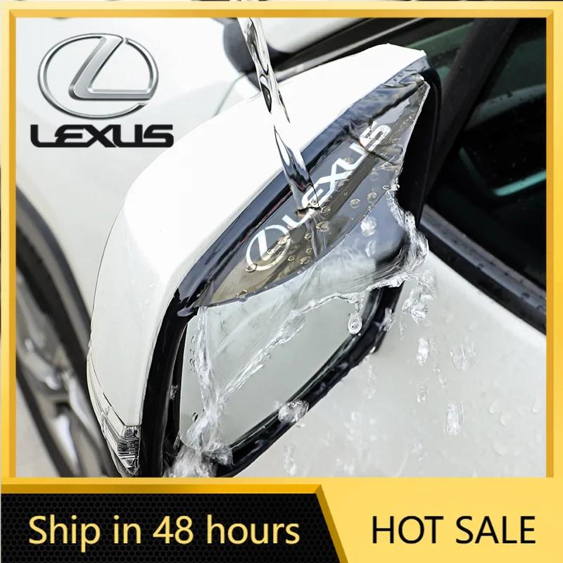 Car Sticker 2Pcs Car Rearview Mirror Rain Shield Rain Eyebrow Cover For Lexus F SPORT LBX NX RX 350h 450h ES UX 300e GS GX IS LS
Car Sticker 2Pcs Car Rearview Mirror Rain Shield Rain Eyebrow Cover For Lexus F SPORT LBX NX RX 350h 450h ES UX 300e GS GX IS LS