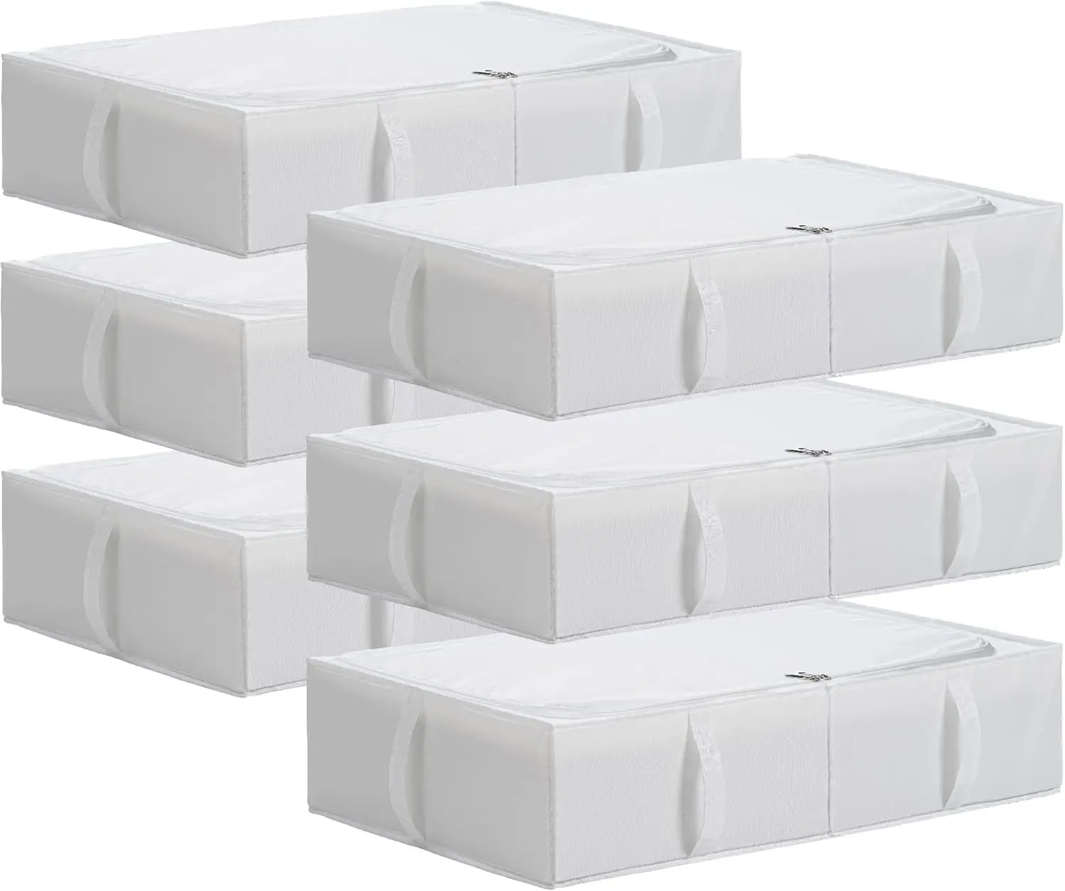 Under Bed Storage Containers, Durable Fabric Washable Collapsible Bins for Clothes Blankets Sheets Shoes, 27.5x16.5x7 Inches
Under Bed Storage Containers, Durable Fabric Washable Collapsible Bins for Clothes Blankets Sheets Shoes, 27.5x16.5x7 Inches