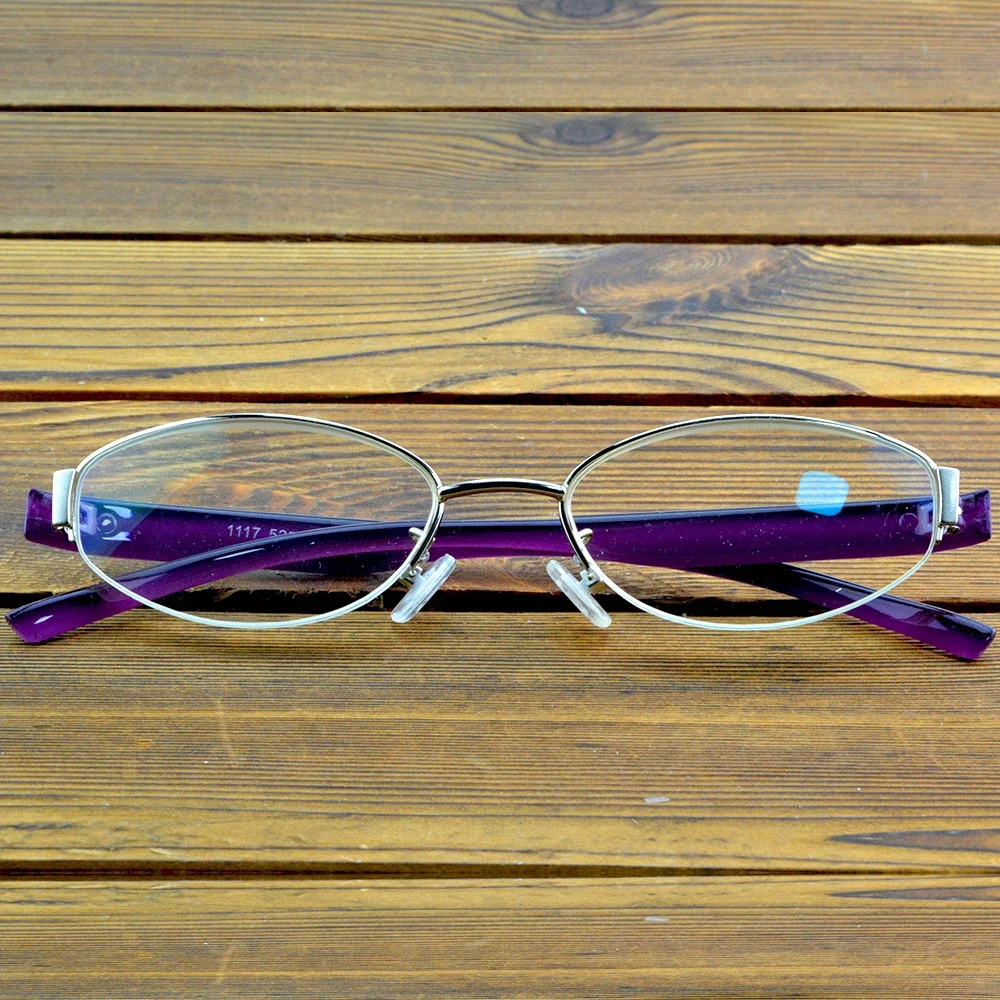 Clara Vida Limited Purple Leg Glasses Women Half Rim Women Female Reading Glasses Men+1 +1.5 +2 +2.5 +3 +3.5 +4
Clara Vida Limited Purple Leg Glasses Women Half Rim Women Female Reading Glasses Men+1 +1.5 +2 +2.5 +3 +3.5 +4