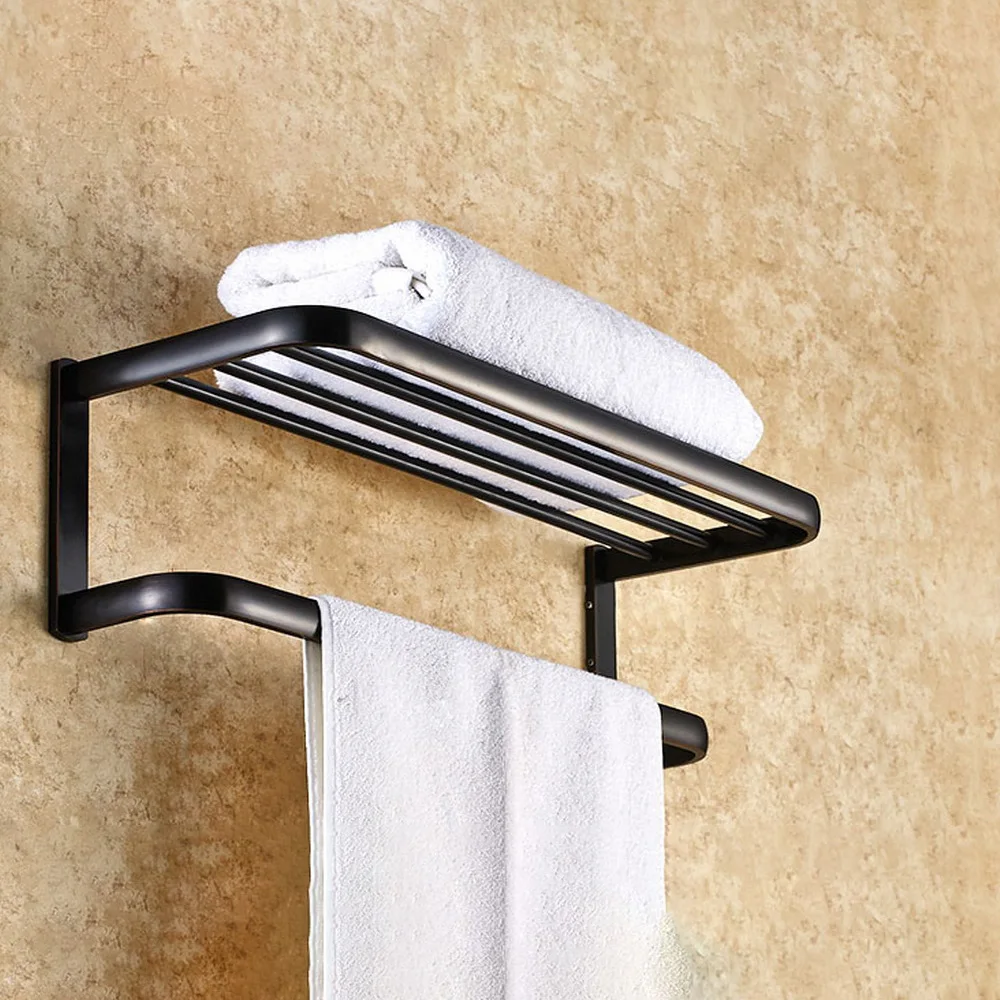 Black oil Antique Brass Hotel Bathroom Hardware Wall Mounted Towel Rack Storage Shelf Two Tier Rail Bar Holder Dba199
Black oil Antique Brass Hotel Bathroom Hardware Wall Mounted Towel Rack Storage Shelf Two Tier Rail Bar Holder Dba199