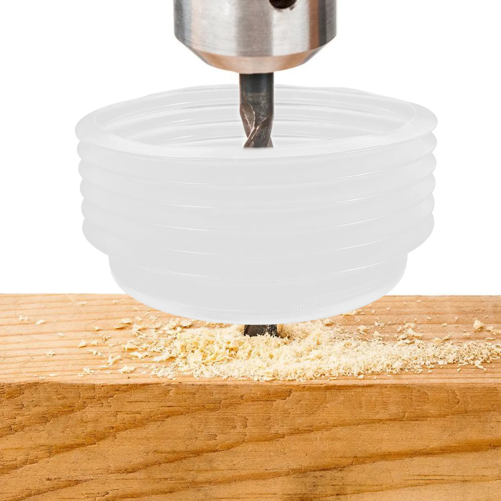 Drill Dust Collector Transparent Bottom Shockproof Dust Catcher 125Mm Hole Saw Accessory Reusable Dirtproof Bowl for Overhead
Drill Dust Collector Transparent Bottom Shockproof Dust Catcher 125Mm Hole Saw Accessory Reusable Dirtproof Bowl for Overhead