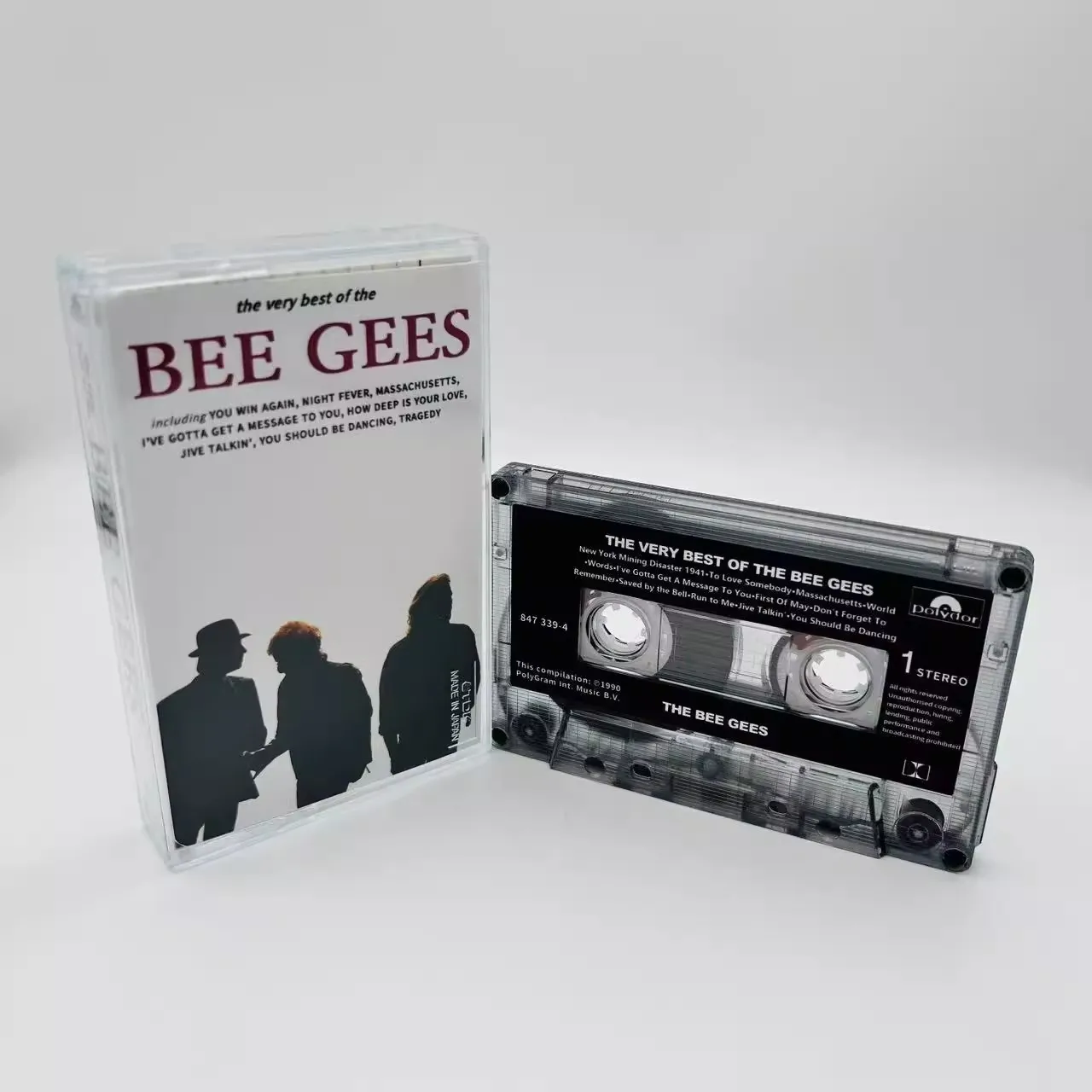 Музыкальная лента Pop Barry Gibb The Very Best of the Bee Gees Альбом Melody Fair Cassettes Косплей Walkman Автомобильный рекордер Soundtracks Box
Музыкальная лента Pop Barry Gibb The Very Best of the Bee Gees Альбом Melody Fair Cassettes Косплей Walkman Автомобильный рекордер Soundtracks Box