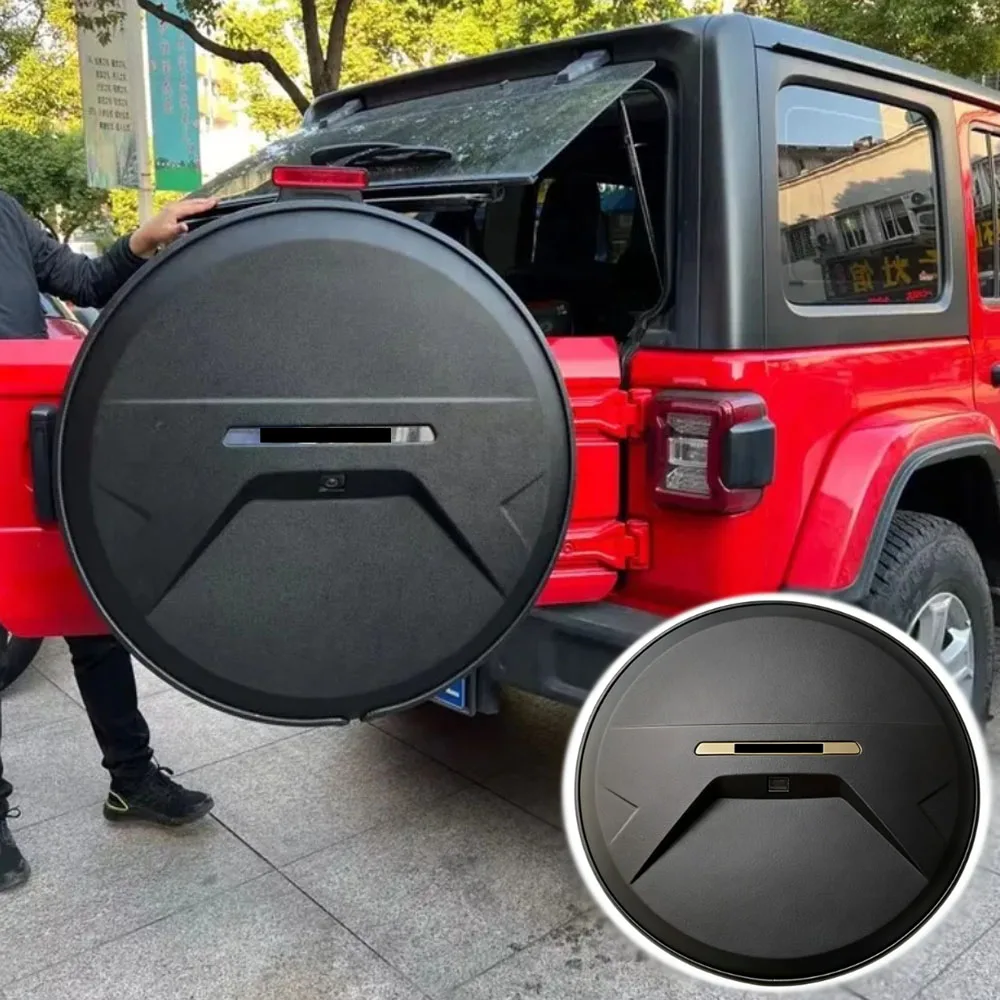 Rear Spare Tire Carrier Tyre Cover Fits for Jeep Wrangler JL/JLU 4D 2D 2018-2026 Tailgate Cover Black
Rear Spare Tire Carrier Tyre Cover Fits for Jeep Wrangler JL/JLU 4D 2D 2018-2026 Tailgate Cover Black