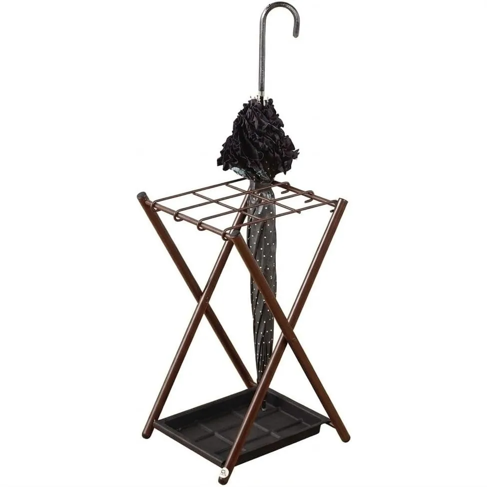 Folding Umbrella Stand Rack Holder for Entryway Home Office with Drip Tray
Folding Umbrella Stand Rack Holder for Entryway Home Office with Drip Tray