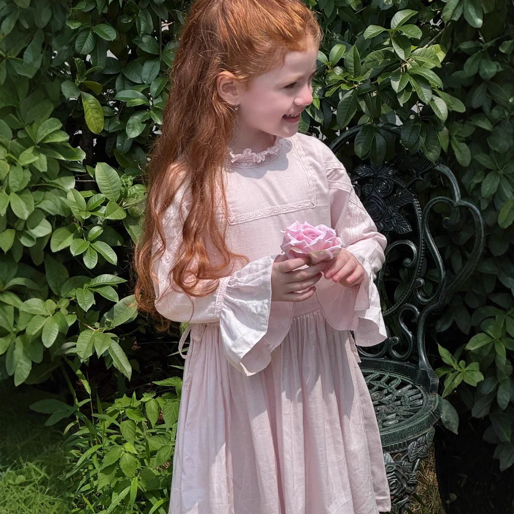 Little Girls Princess Dress Autumn Solid Color Pure Cotton Soft Toddler Kids Girls Knee Length Dress Fashion Children Girl Dress
Little Girls Princess Dress Autumn Solid Color Pure Cotton Soft Toddler Kids Girls Knee Length Dress Fashion Children Girl Dress
