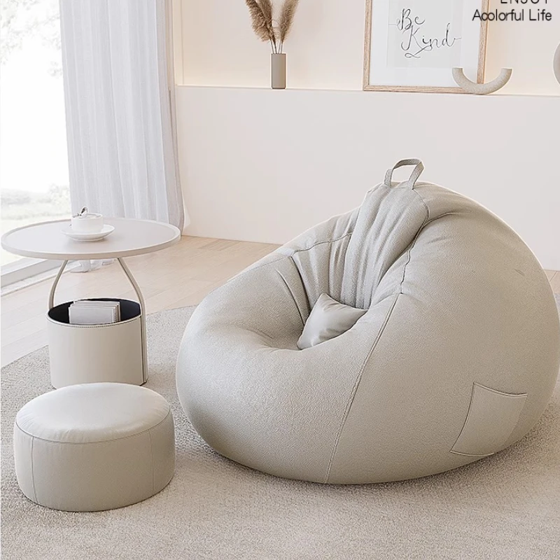 Designer Single Modern Beanbag Sofa Recliner Sleep Nordic House Floor Sofa Small Couch Woonkamerbanken Living Room Furniture
Designer Single Modern Beanbag Sofa Recliner Sleep Nordic House Floor Sofa Small Couch Woonkamerbanken Living Room Furniture