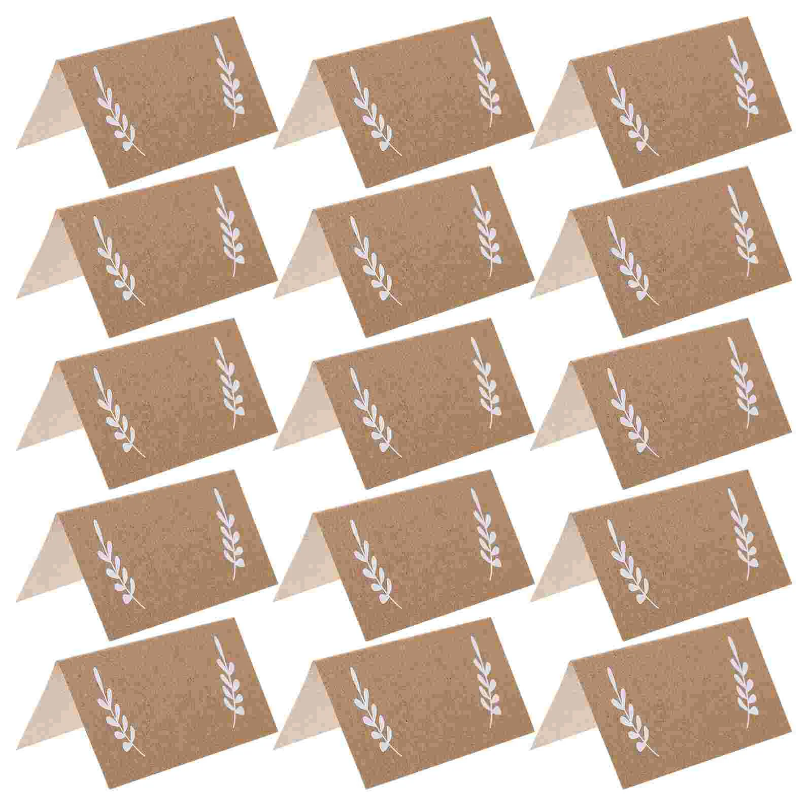 50 Pcs Seat Plate Desktop Card Paper Business Holder Cardboard Wooden Station Sign Message Banquet Place Cards
50 Pcs Seat Plate Desktop Card Paper Business Holder Cardboard Wooden Station Sign Message Banquet Place Cards
