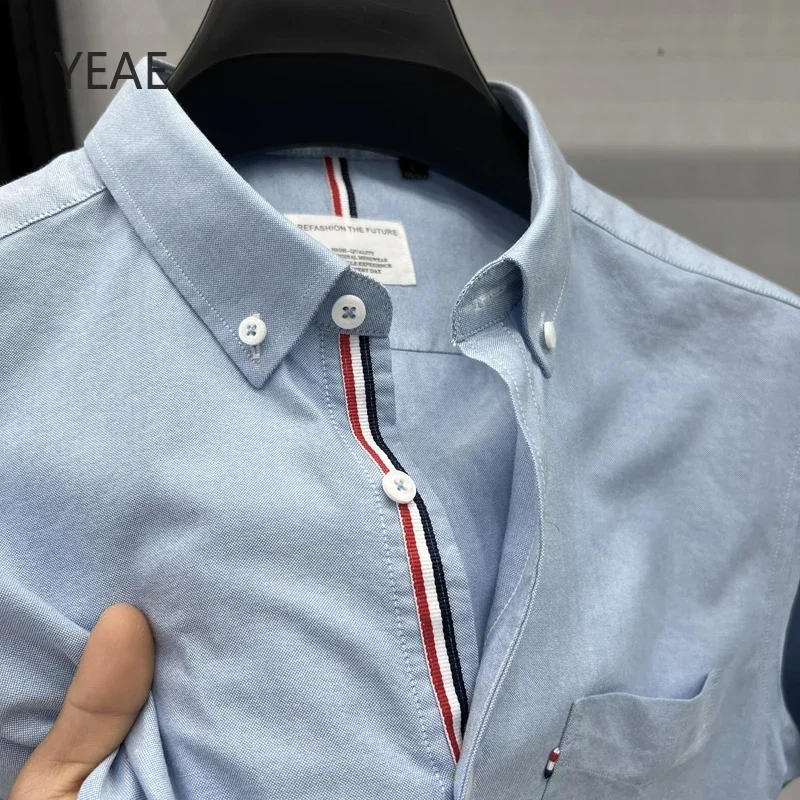 YEAE Summer Lapel Men's Shirt with Short Sleeves Button Up Shirt Men Mens Designer Clothes New in Tops Tees Men's Cotton T-shirt
YEAE Summer Lapel Men's Shirt with Short Sleeves Button Up Shirt Men Mens Designer Clothes New in Tops Tees Men's Cotton T-shirt