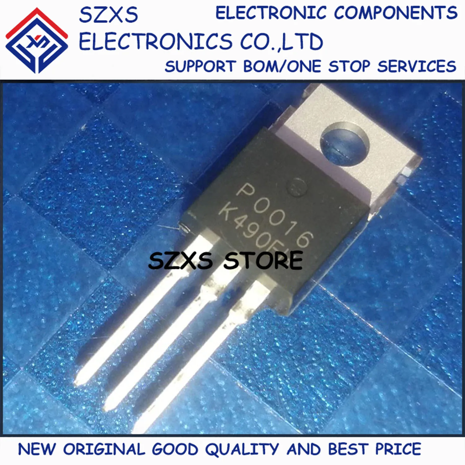 New Original 10Pcs P0016 QM0016P TO-220 100V 27A Field Effect Transistor In Stock Electronic Components Good Quality
New Original 10Pcs P0016 QM0016P TO-220 100V 27A Field Effect Transistor In Stock Electronic Components Good Quality