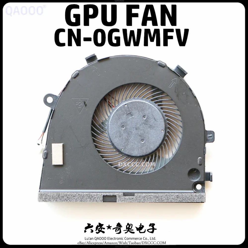 CN-0GWMFV ВЕНТИЛЯТОР графического процессора ноутбука для DELL G3-3579 ОХЛАЖДАЮЩИЙ ВЕНТИЛЯТОР графического процессора
CN-0GWMFV ВЕНТИЛЯТОР графического процессора ноутбука для DELL G3-3579 ОХЛАЖДАЮЩИЙ ВЕНТИЛЯТОР графического процессора
