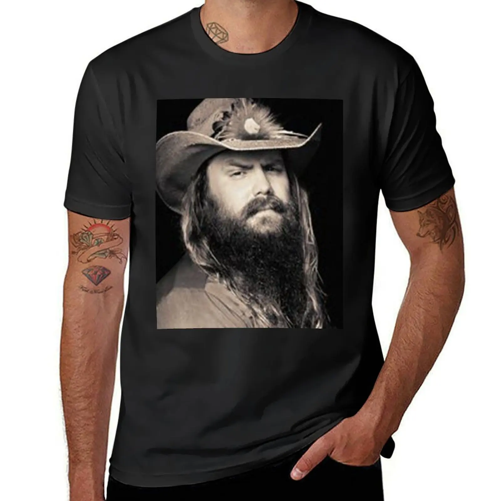 Chris Stapleton - Black and White T-Shirt plus sizes Aesthetic clothing sweat shirts, men
Chris Stapleton - Black and White T-Shirt plus sizes Aesthetic clothing sweat shirts, men