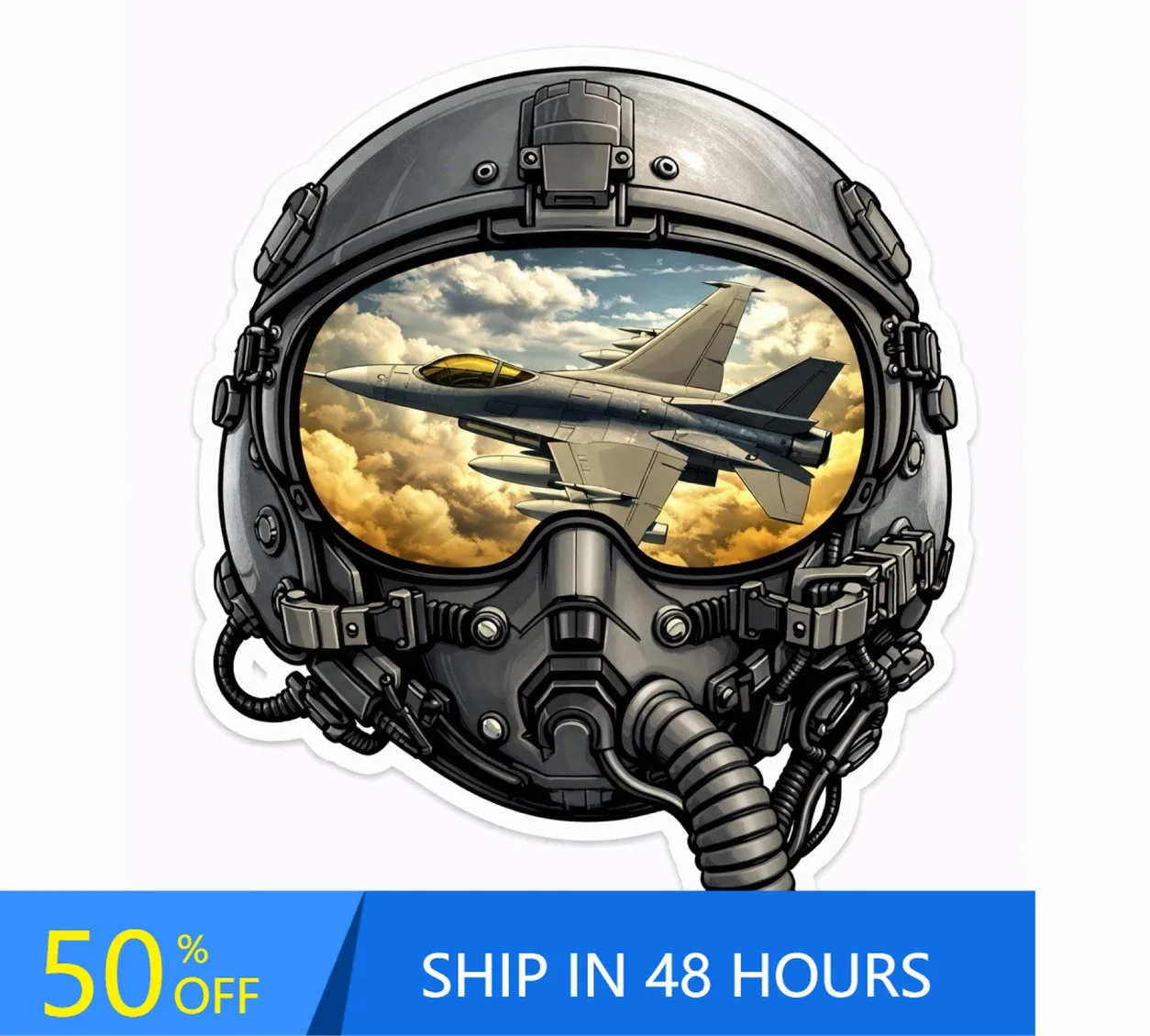 Fighter Jet Helmet F16 Retro Truck Window Car Bumper Accessory Cool Vintage Unique
Fighter Jet Helmet F16 Retro Truck Window Car Bumper Accessory Cool Vintage Unique
