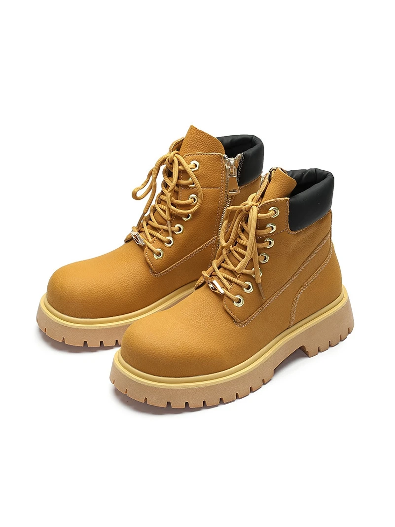 Высокие ботинки, мужские кожаные ботинки Thi Bot на молнии, мотоциклетные ботинки с большой головкой для скалолазания на открытом воздухе
Высокие ботинки, мужские кожаные ботинки Thi Bot на молнии, мотоциклетные ботинки с большой головкой для скалолазания на открытом воздухе