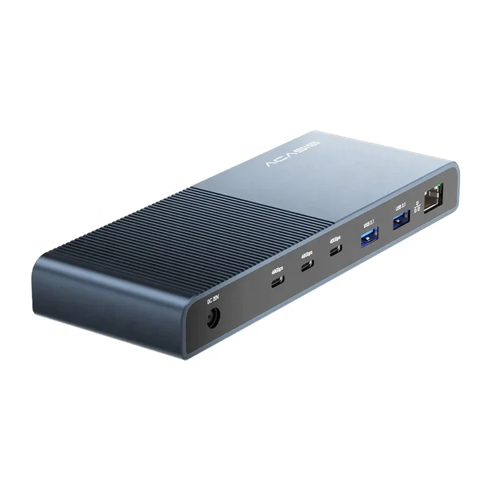 13-in-1 USB-C Pro Dock With Three 40Gbps Downstream Ports Docking Station
13-in-1 USB-C Pro Dock With Three 40Gbps Downstream Ports Docking Station