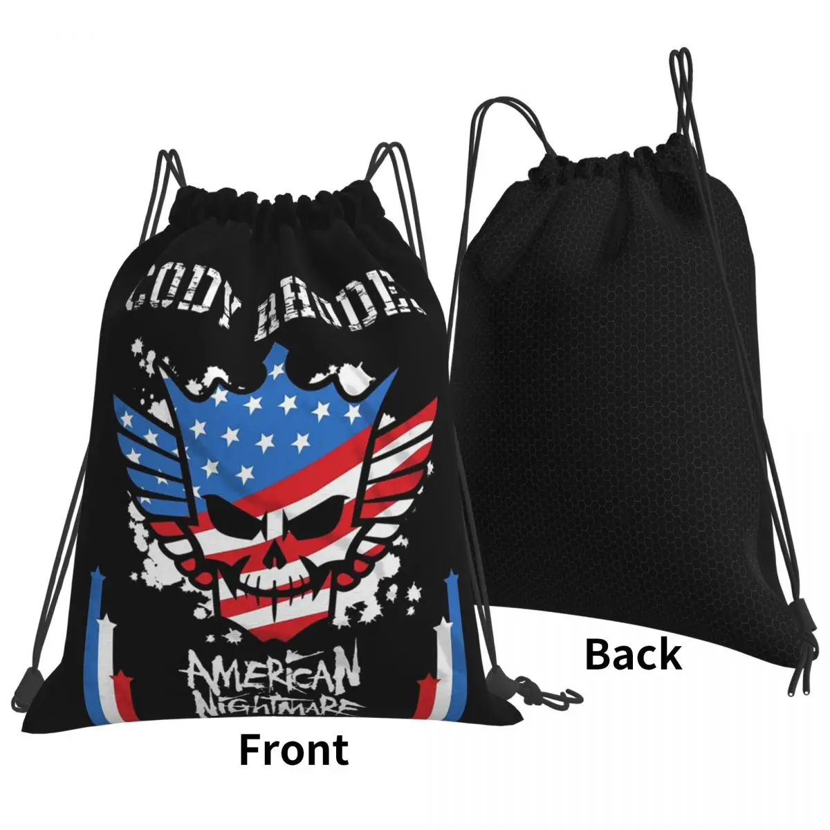 In The Ring Cody Rhodes American Nightmare Backpacks Fashion Drawstring Bundle Pocket Sports Bag Book Bags for Man Woman School
In The Ring Cody Rhodes American Nightmare Backpacks Fashion Drawstring Bundle Pocket Sports Bag Book Bags for Man Woman School