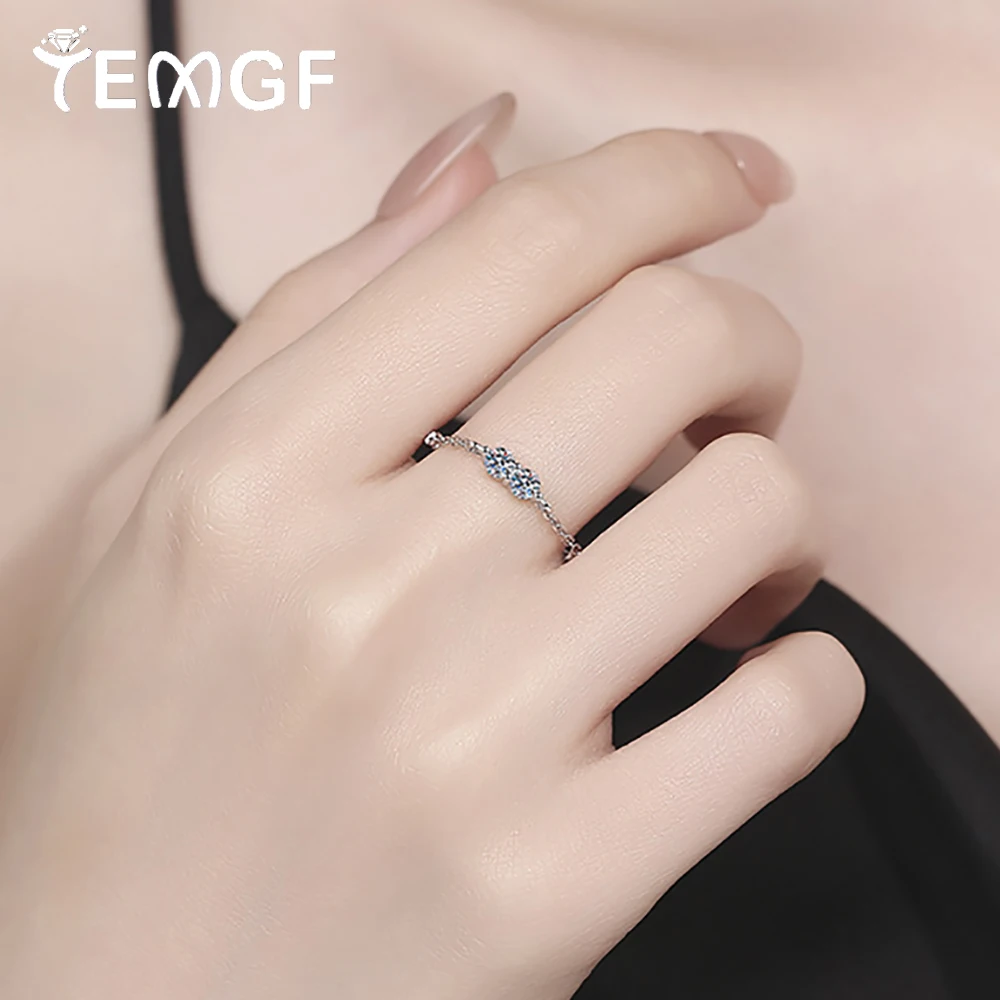 TEMGF 3mm Moissanite Ring 925 Sterling Silver Fashion Tail Ring for Women Fine Jewelry GRA Certified Simple Birthday Gifts New
TEMGF 3mm Moissanite Ring 925 Sterling Silver Fashion Tail Ring for Women Fine Jewelry GRA Certified Simple Birthday Gifts New
