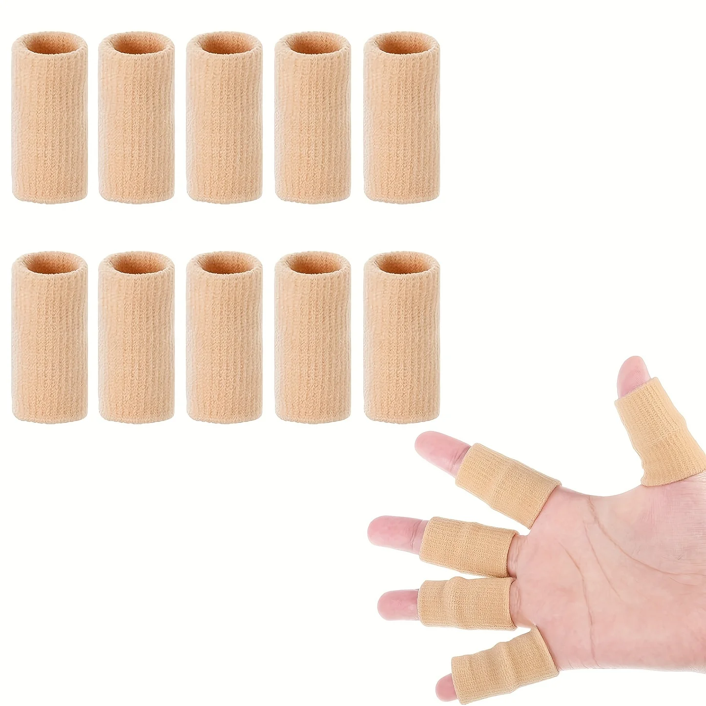 10/20pcs Unisex Professional Sports Finger Protectors, Basketball Finger Protectors, Sports Equipment Protective Gear Set
10/20pcs Unisex Professional Sports Finger Protectors, Basketball Finger Protectors, Sports Equipment Protective Gear Set