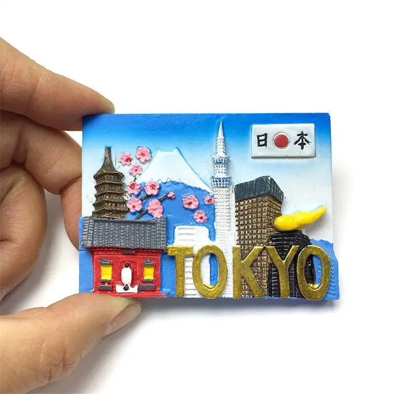 Cute 3D Resin Japan Fridge Magnet Tokyo Fuji Sakura Traditional Building Refrigerator Magnets Japan Souvenirs Decoración
Cute 3D Resin Japan Fridge Magnet Tokyo Fuji Sakura Traditional Building Refrigerator Magnets Japan Souvenirs Decoración