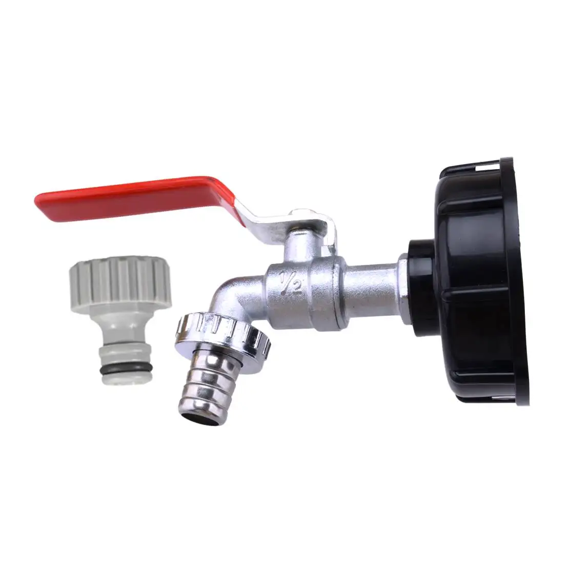 S60 X 6 Coarse Thread Drain Tap Adapter Water Tank Faucet Connector 1/2 Fit For IBC Ton Drum
S60 X 6 Coarse Thread Drain Tap Adapter Water Tank Faucet Connector 1/2 Fit For IBC Ton Drum