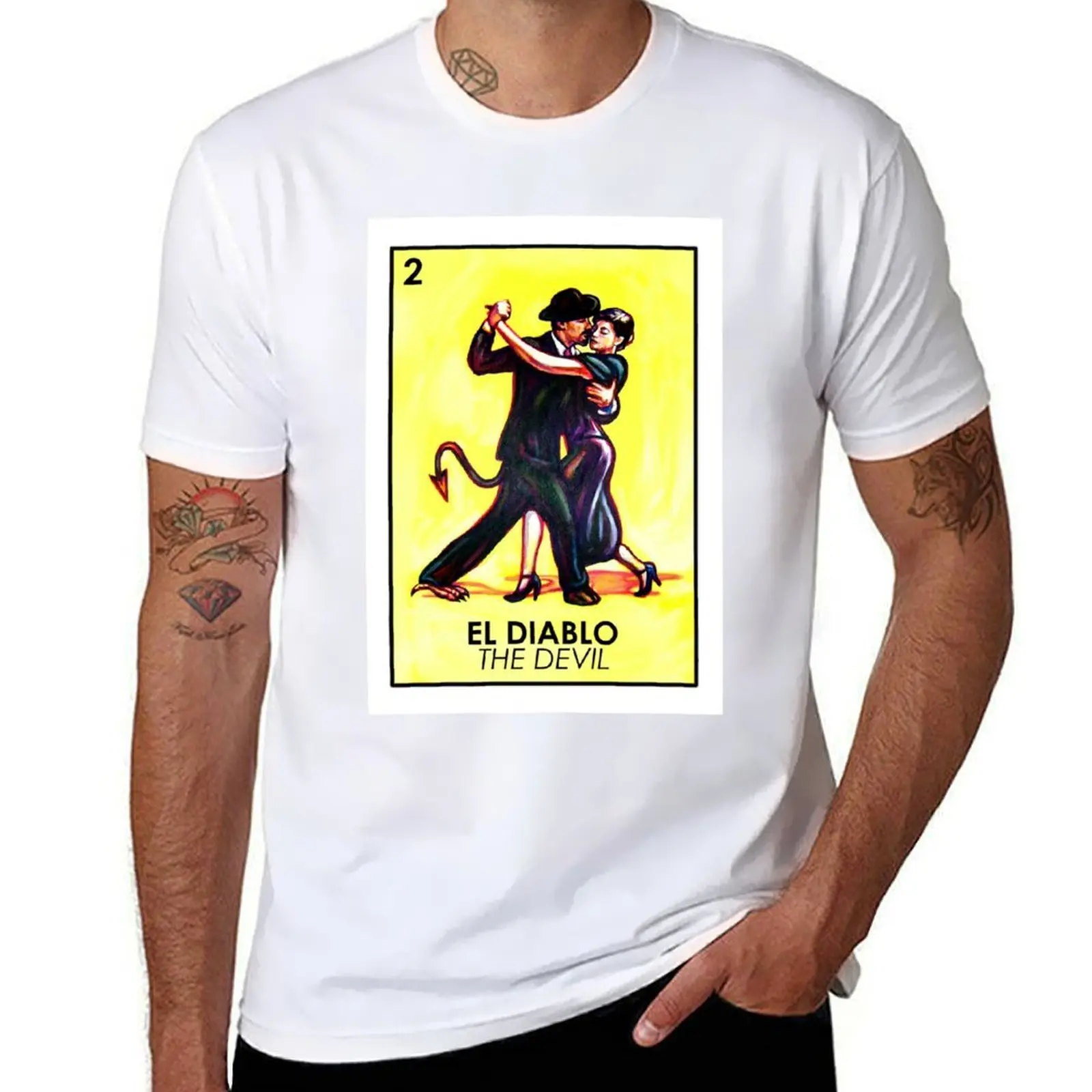El Diablo - The Devil - Loteria T-Shirt mens graphic t shirts cotton t shirt man T-Shirt
El Diablo - The Devil - Loteria T-Shirt mens graphic t shirts cotton t shirt man T-Shirt