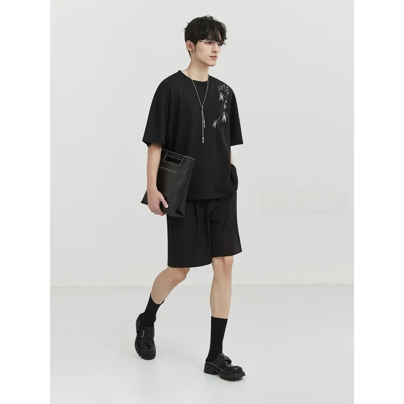 BJZE Men's ort Sve T-irt Summer Design Chinese National Sle Embroidery Loose Korean Version round Ne Body irt
BJZE Men's ort Sve T-irt Summer Design Chinese National Sle Embroidery Loose Korean Version round Ne Body irt