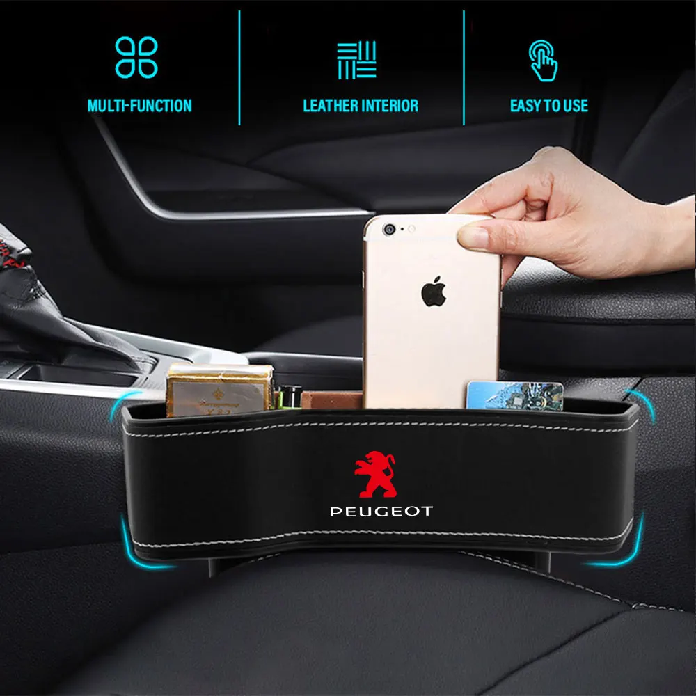 2pcs Auto Console Side Seat Plug Filler Organizer Box With Cup Holder For Peugeot 206 307 308 2008 5008 205 Hub Cap Accessories
2pcs Auto Console Side Seat Plug Filler Organizer Box With Cup Holder For Peugeot 206 307 308 2008 5008 205 Hub Cap Accessories