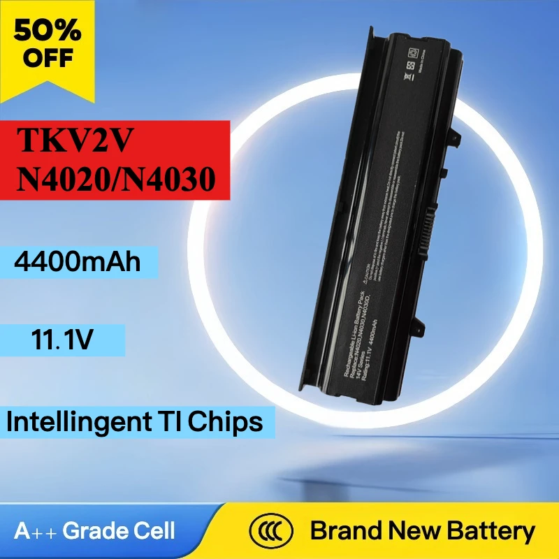 Brand New 4400mAh TKV2V Laptop Battery For DELL Inspiron 14V 14VR M4010 N4020 N4030 N4030D FMHC10 312-1231 KG9KY W4FYY X3X3X
Brand New 4400mAh TKV2V Laptop Battery For DELL Inspiron 14V 14VR M4010 N4020 N4030 N4030D FMHC10 312-1231 KG9KY W4FYY X3X3X