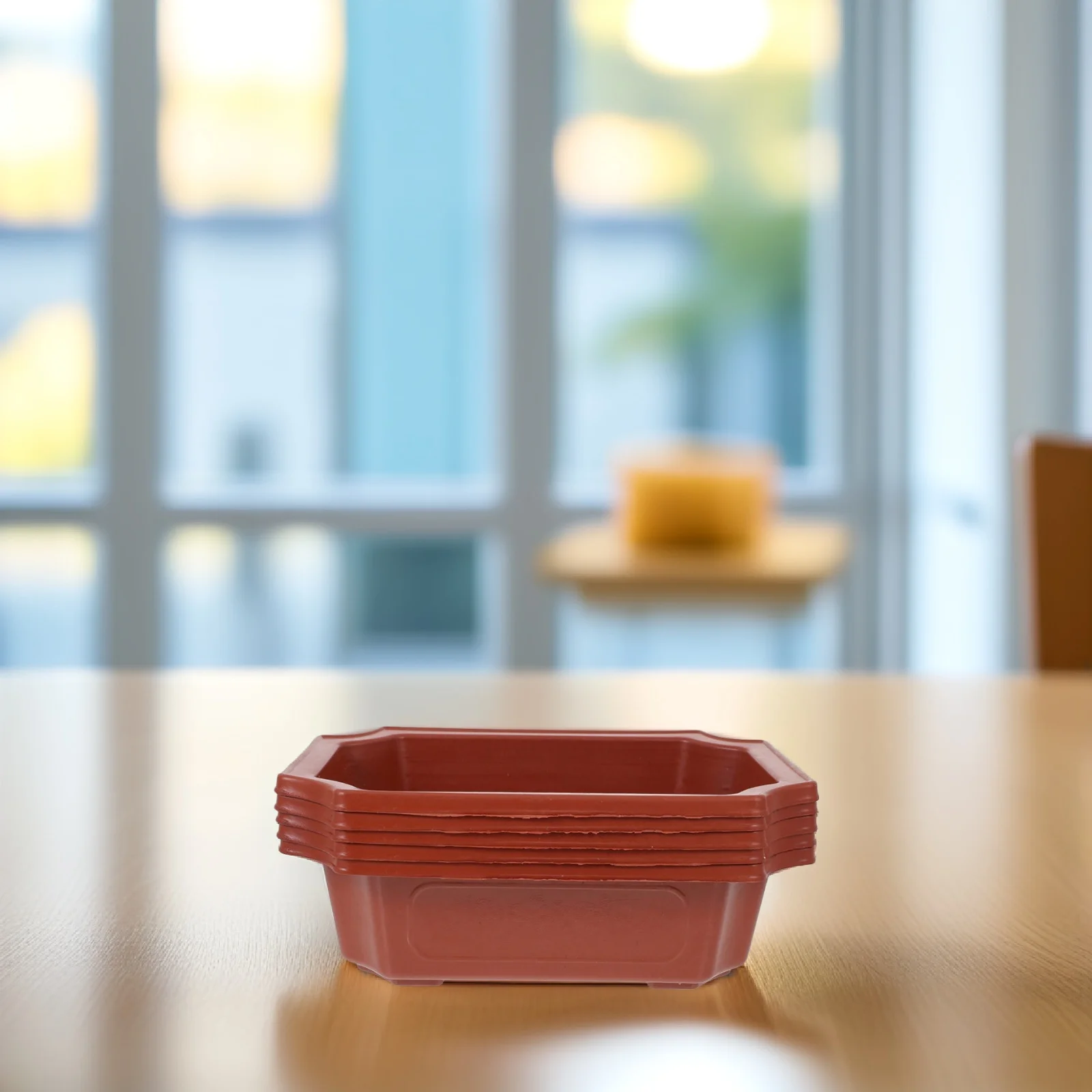 10pcs Thickened Plastic Bonsai Pot Rectangular Plant Container For Indoor Outdoor Garden Succulent Planter Home Office Decor
10pcs Thickened Plastic Bonsai Pot Rectangular Plant Container For Indoor Outdoor Garden Succulent Planter Home Office Decor
