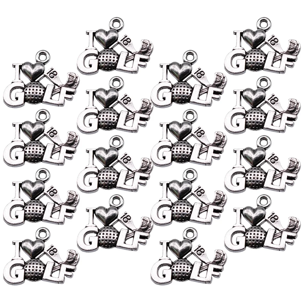 20pcs Golf Pendant Necklace Metal Alloy Themed Decor Sport Jewelry Souvenir Bracelet Durable Charm Craft Accessory
20pcs Golf Pendant Necklace Metal Alloy Themed Decor Sport Jewelry Souvenir Bracelet Durable Charm Craft Accessory