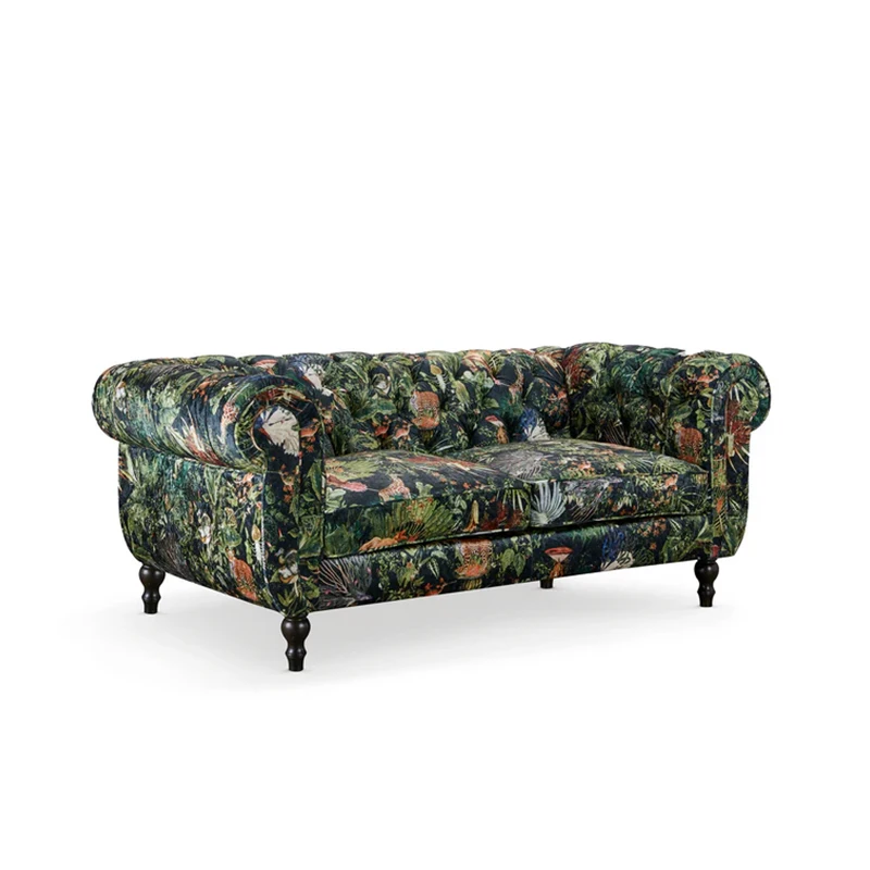 *Retro pastoral fabric three-person sofa French medieval designer straight row three-person sofa
*Retro pastoral fabric three-person sofa French medieval designer straight row three-person sofa