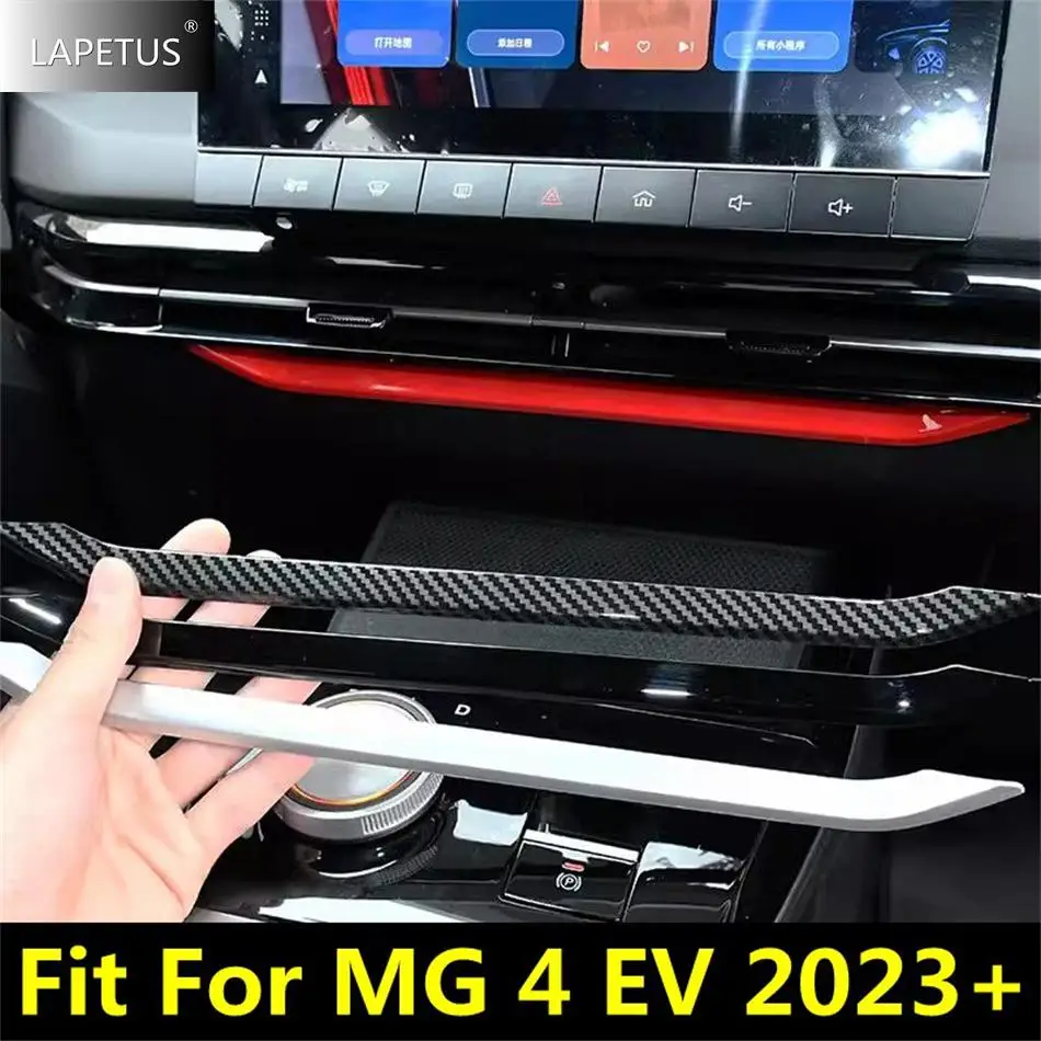 Carbon Fiber Look Car Accessories Central Control AC Air Conditioning Outlet Vent Stripes Decor Cover Trim For MG 4 EV 2023 2024
Carbon Fiber Look Car Accessories Central Control AC Air Conditioning Outlet Vent Stripes Decor Cover Trim For MG 4 EV 2023 2024