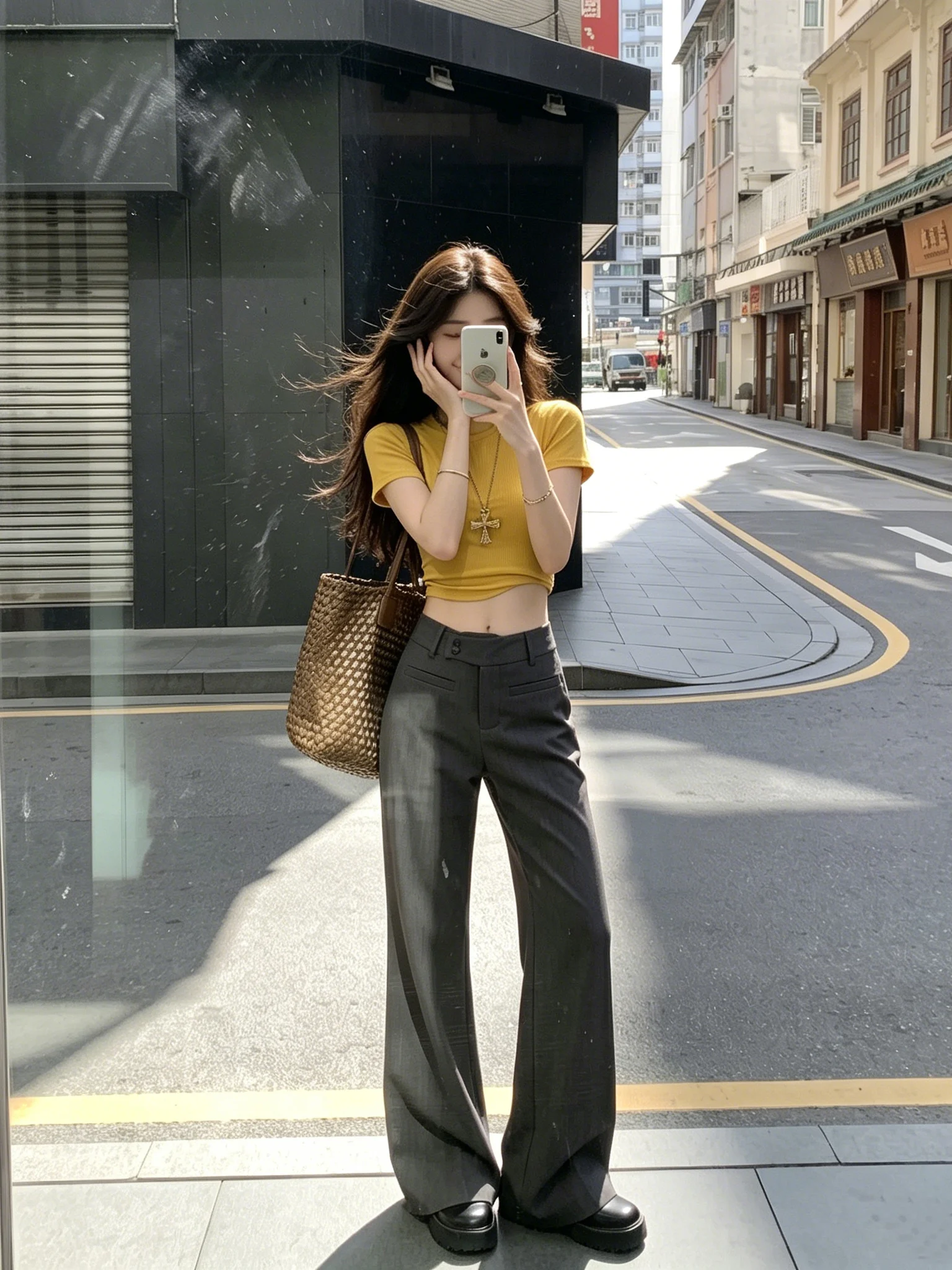 Fashionable Commuter Grey Wide Leg Pants Women's High Waist Drape Loose Slimming Floor-Length Pants Korean Style All-Match
Fashionable Commuter Grey Wide Leg Pants Women's High Waist Drape Loose Slimming Floor-Length Pants Korean Style All-Match