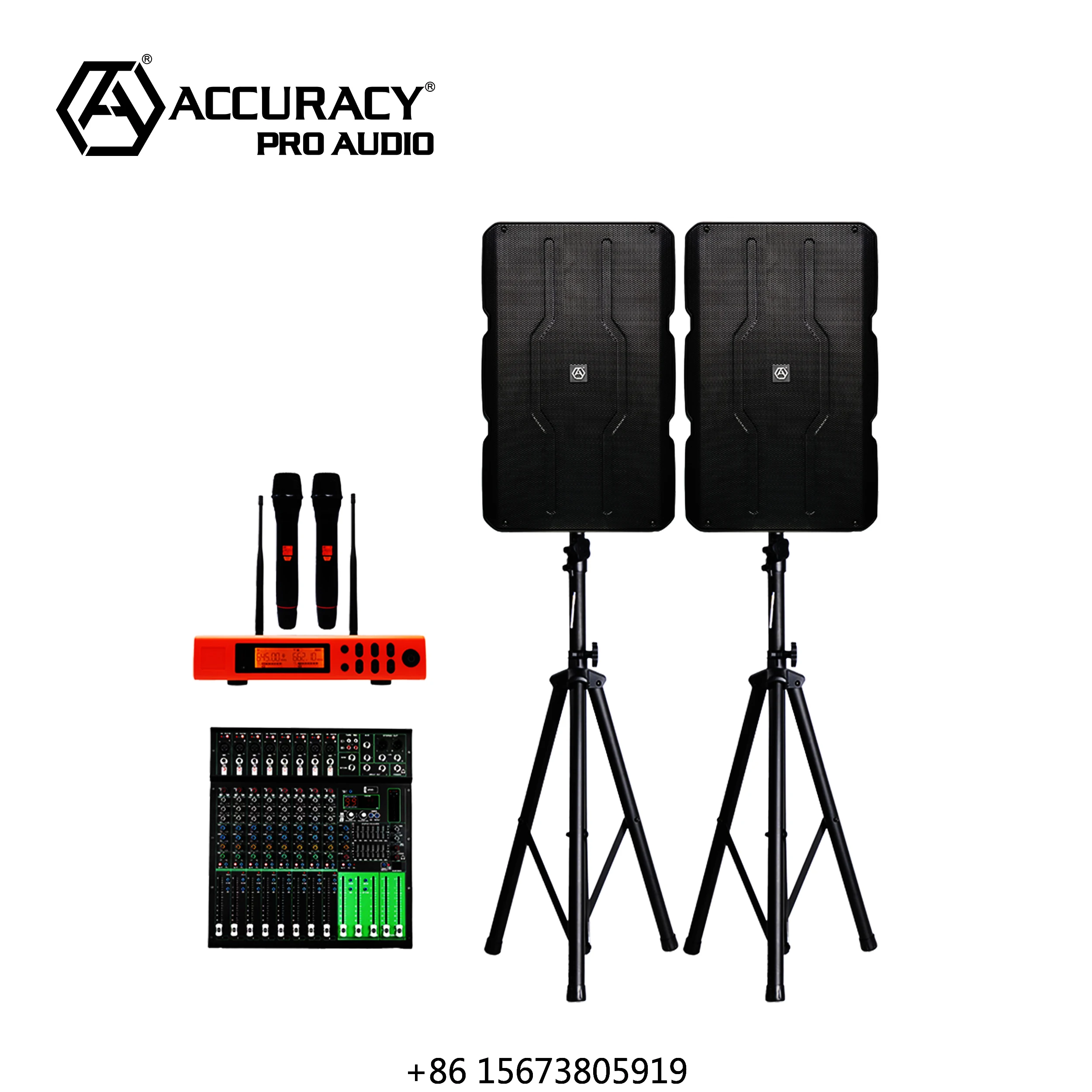 Аудиосистема Accuracy Pro Audio AC15TD3-COMBO: мощные уличные колонки для вечеринок, комплект звукового оборудования для крупных мероприятий
Аудиосистема Accuracy Pro Audio AC15TD3-COMBO: мощные уличные колонки для вечеринок, комплект звукового оборудования для крупных мероприятий