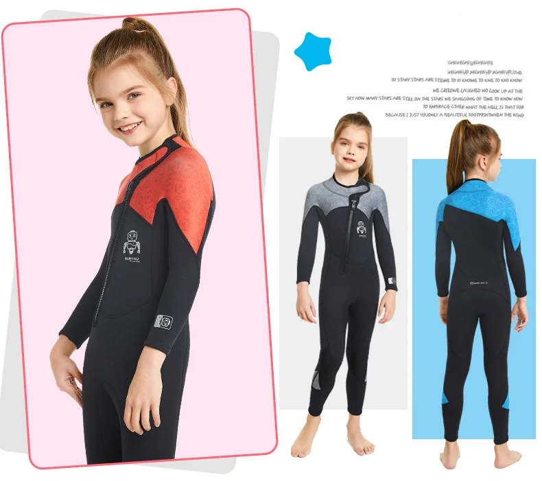 2.5MM Children Scuba One Piece Keep Warm Spearfishing Beach Swim WetSuit Full Body Neoprene Snorkeling Bathing Diving Suit
2.5MM Children Scuba One Piece Keep Warm Spearfishing Beach Swim WetSuit Full Body Neoprene Snorkeling Bathing Diving Suit