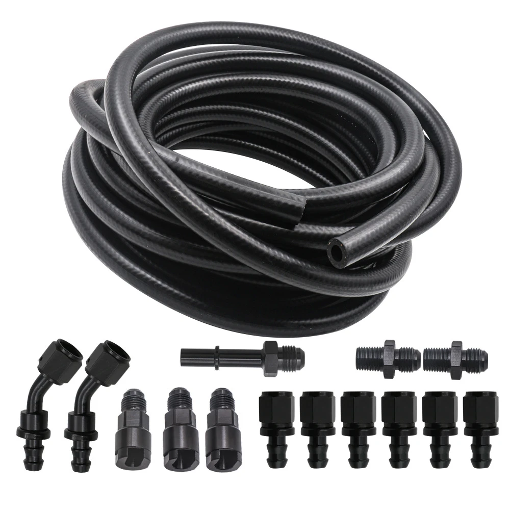 3/8 Complete LS Conversion Fuel Injection Line Fitting Adapter Kit EFI FI 25 Feet
3/8 Complete LS Conversion Fuel Injection Line Fitting Adapter Kit EFI FI 25 Feet