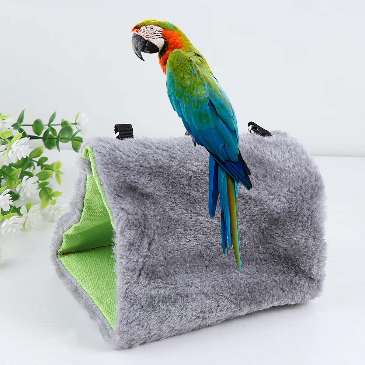 Triangle Thicken Warm Bird Nest Strong Parrot Tent Cozy Play Rest House for Birds Birds Hammock Parrot Hammock
Triangle Thicken Warm Bird Nest Strong Parrot Tent Cozy Play Rest House for Birds Birds Hammock Parrot Hammock