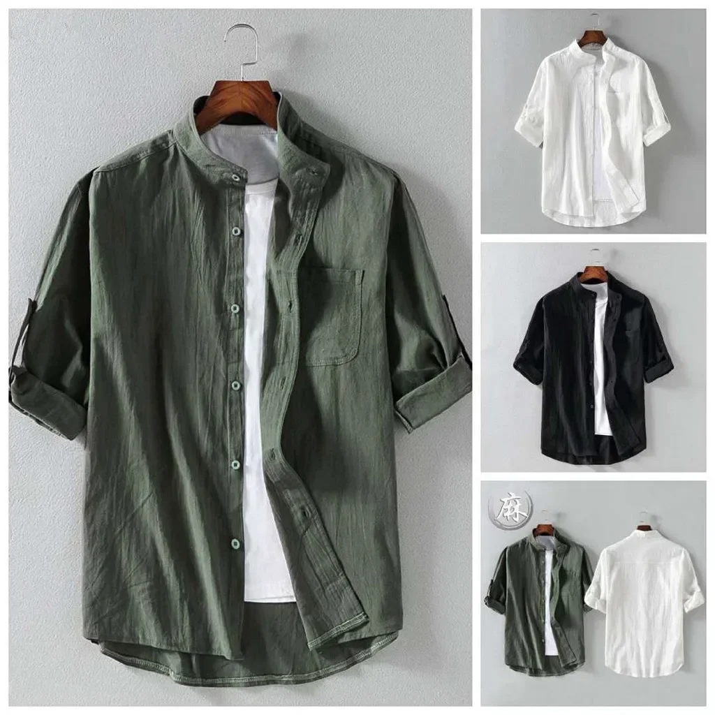 2025 Summer New Linen Short Sleeved Shirt for Men's Japan Korean Loose Casual Shirt Y2k Streetwear Casual Men Clothing
2025 Summer New Linen Short Sleeved Shirt for Men's Japan Korean Loose Casual Shirt Y2k Streetwear Casual Men Clothing